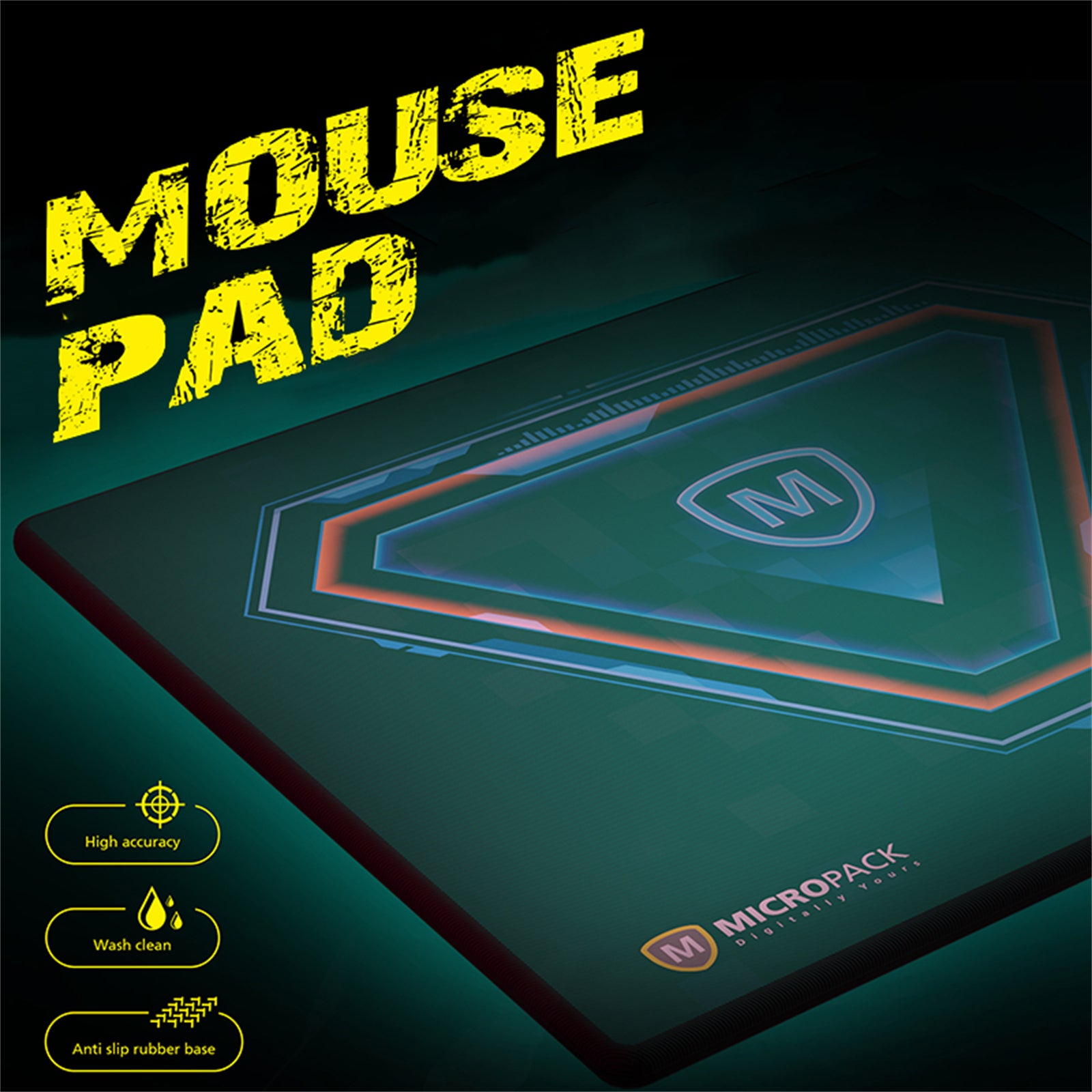 Gaming Mouse Keyboard Combo 4 In 1 with backlight and ergonomic design, featuring a mouse, keyboard, headset, and mouse pad.