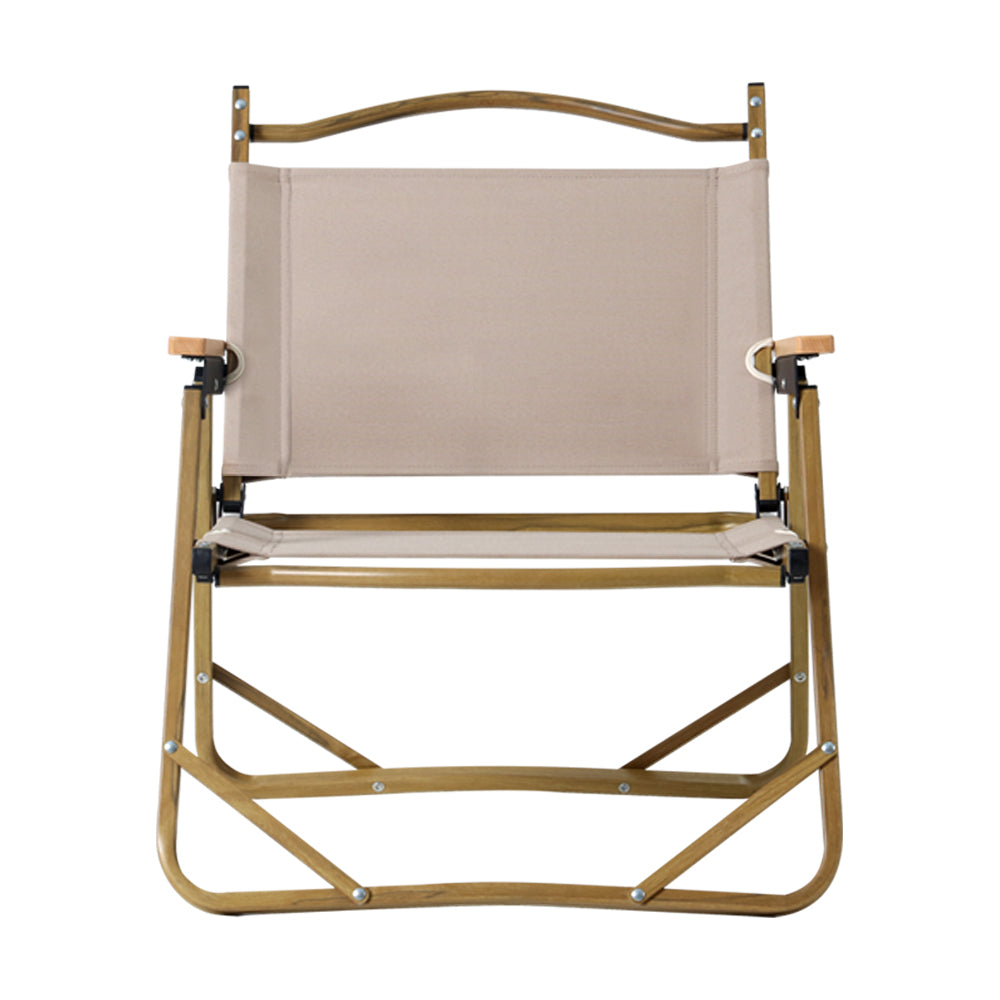 Gardeon Outdoor Camping Chair with durable aluminum frame and water-resistant fabric, perfect for outdoor relaxation.