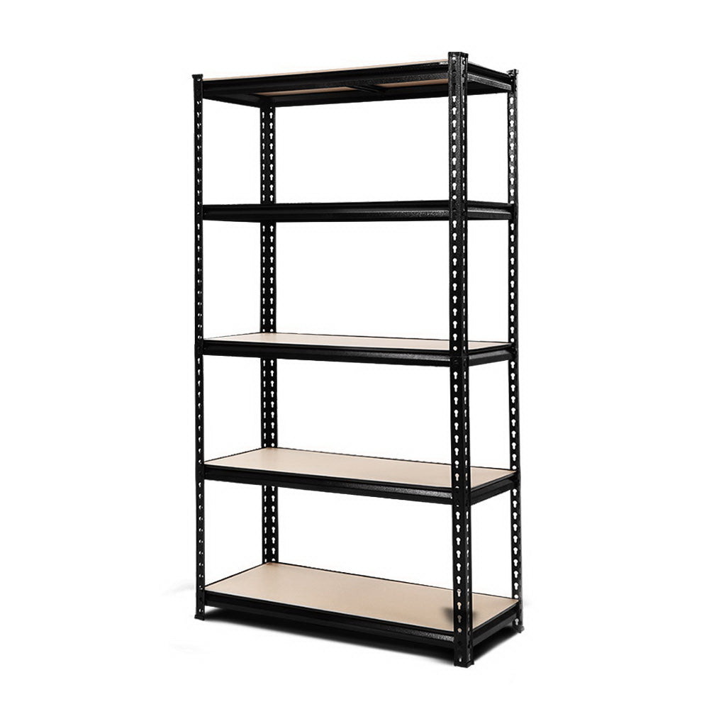 Giantz 1.5M Warehouse Racking Rack showcasing its sturdy industrial design and adjustable shelves.