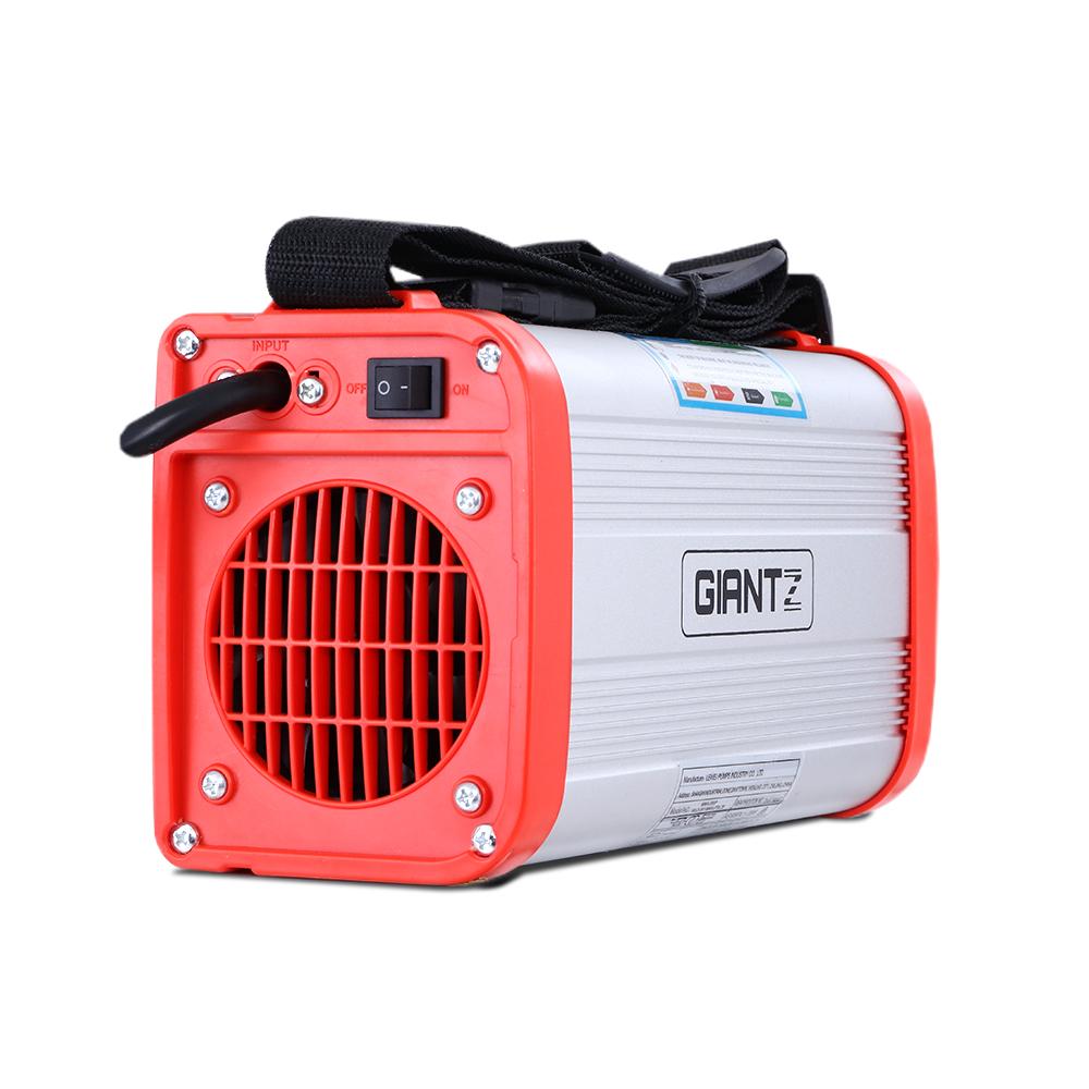 Giantz 280 Amp Inverter Welder showcasing its compact design and user-friendly controls, ideal for MMA welding.