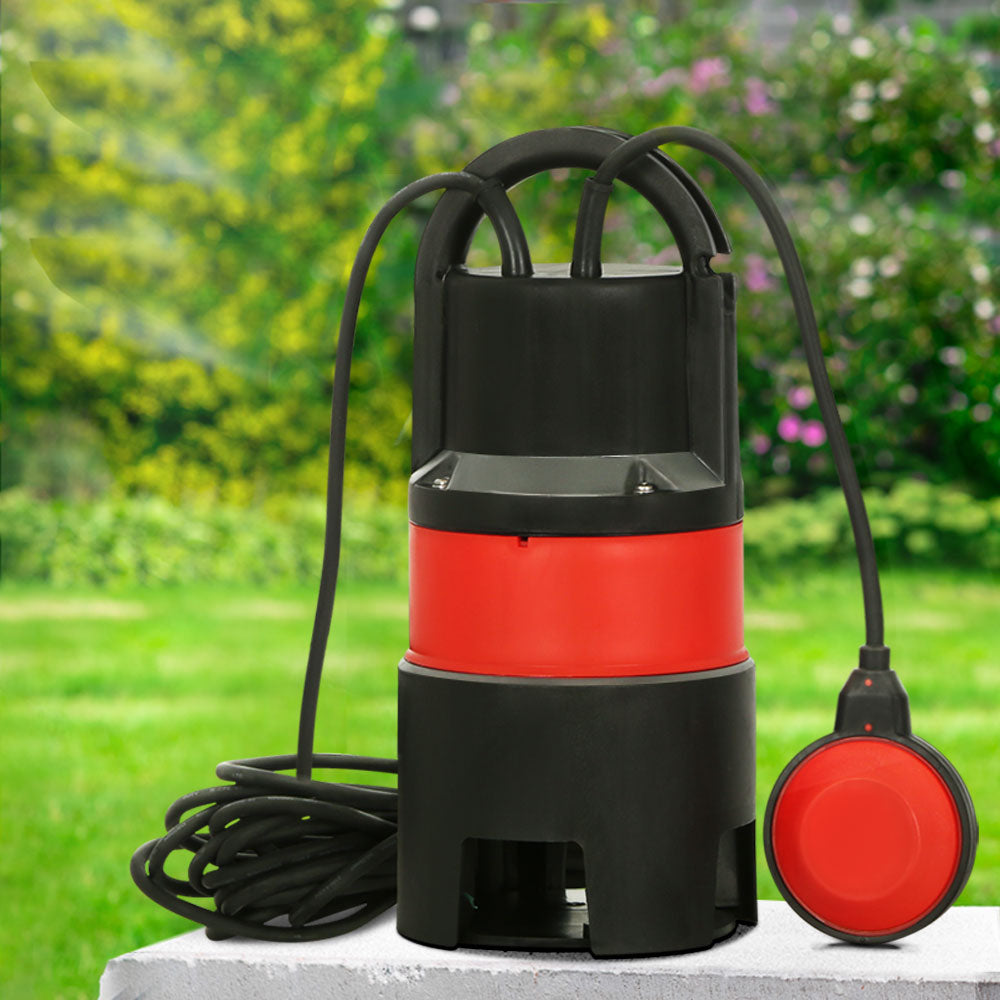 Giantz 750W Submersible Water Pump designed for dirty water, featuring a heavy-duty motor and portable design.