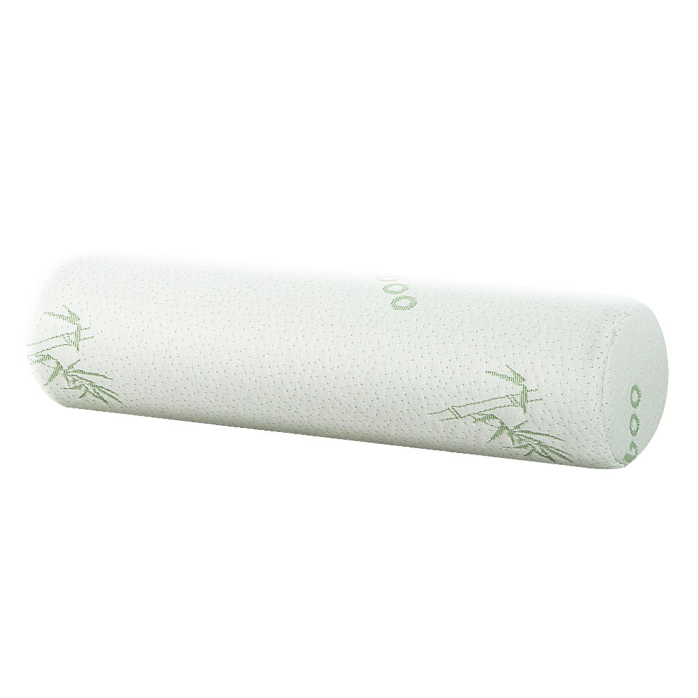 Giselle Bedding Memory Foam Pillow with bamboo cover, designed for neck support and comfort during sleep.