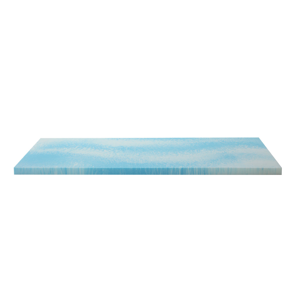 Giselle Cool Gel Memory Foam Topper with Bamboo Cover, showcasing its plush design and eco-friendly materials.