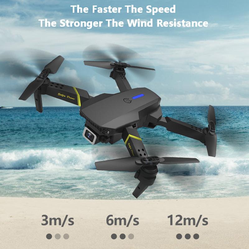 Global Drone 4K Camera Mini vehicle with foldable design and Wifi FPV capabilities, perfect for aerial photography.