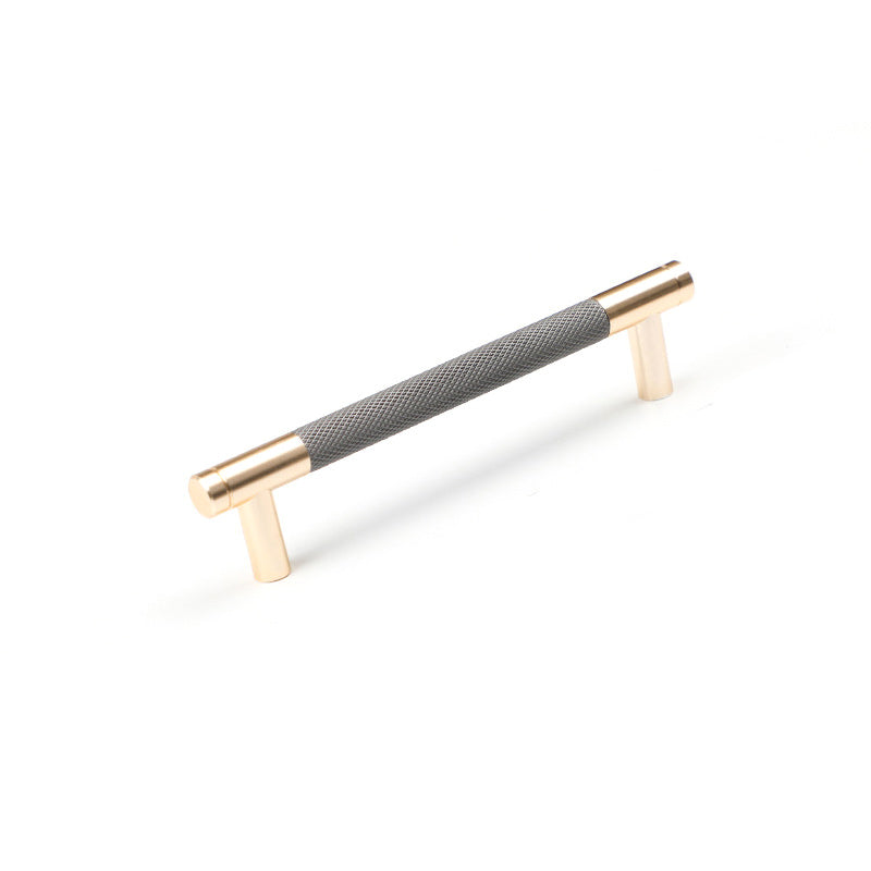 Gold Solid Modern Design Furniture Kitchen Cabinet Handle with sleek lines and elegant finish, perfect for contemporary kitchens.