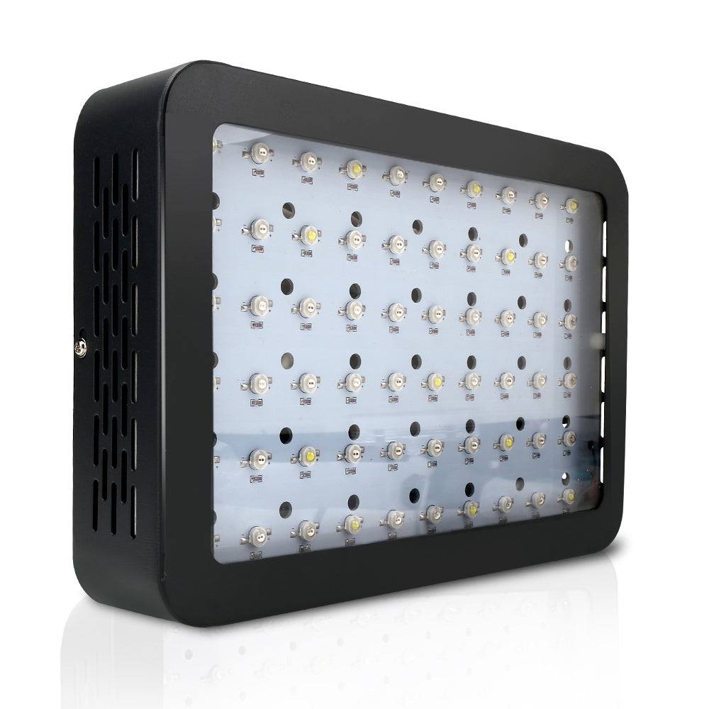 Greenfingers 600W LED Grow Light Full Spectrum with multiple LEDs for optimal plant growth indoors.