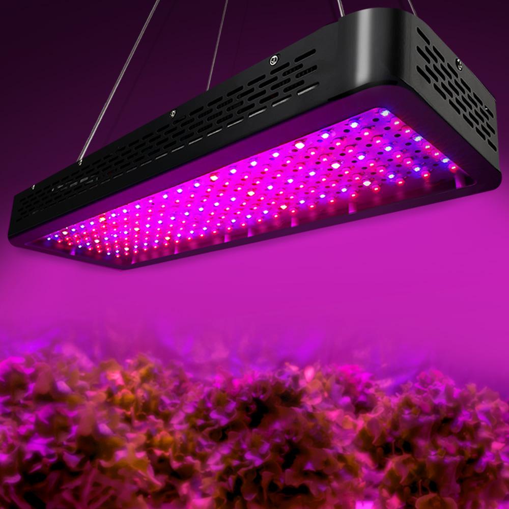 Greenfingers Set of 2 LED Grow Light Kit showcasing two powerful LED lights designed for hydroponic systems.