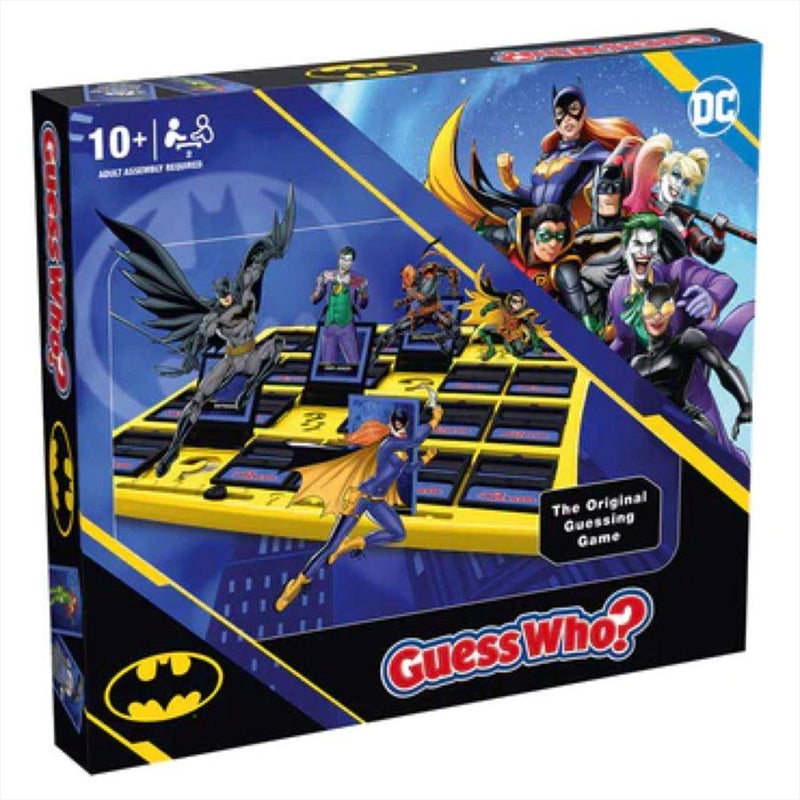 Guess Who - Batman Edition board game featuring Batman and iconic DC characters.