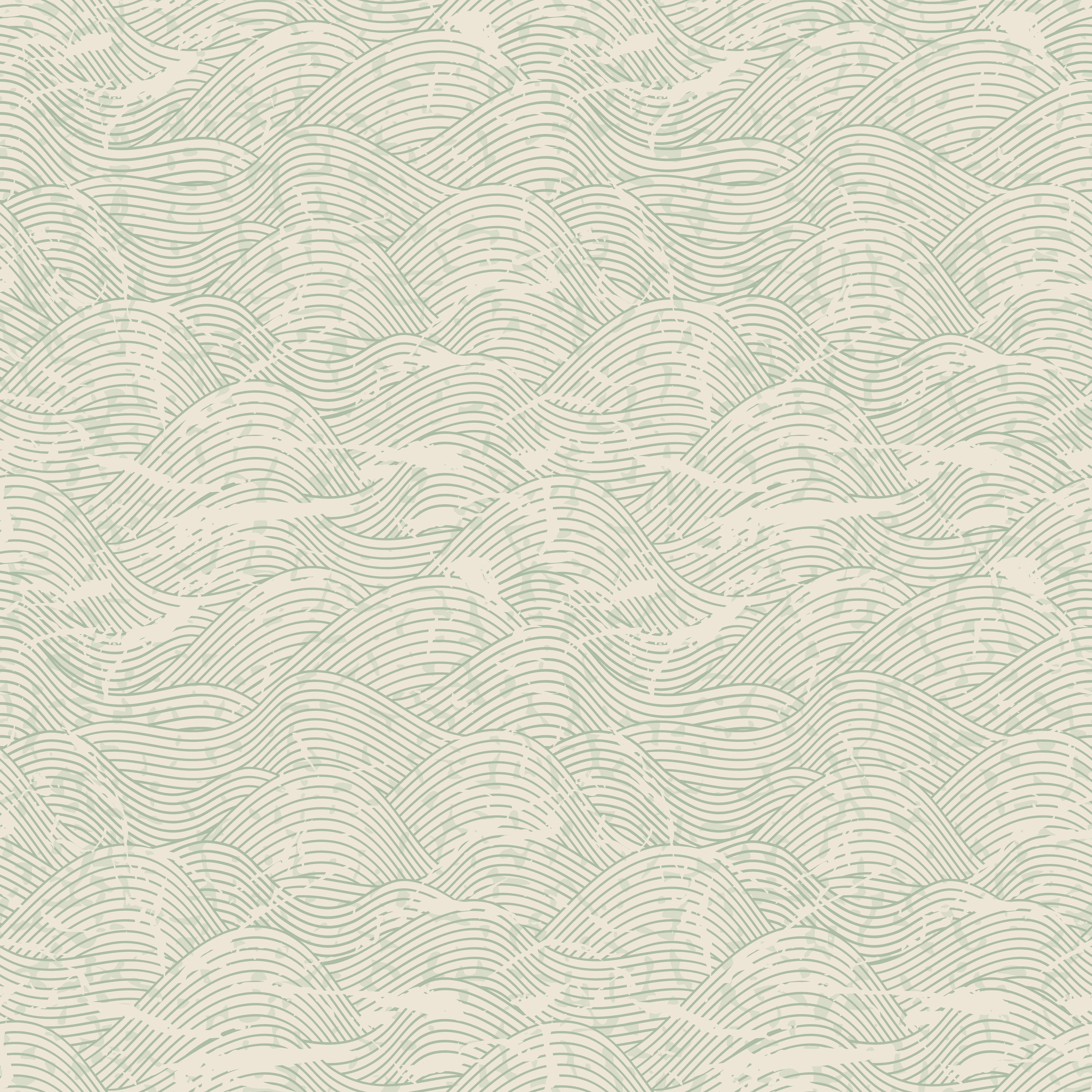 Handrawn at Sea Wallpaper featuring vibrant colors and modern design, perfect for home decor.