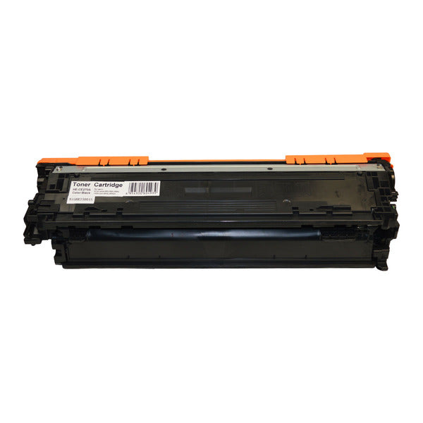 HP Compatible CE270A 650A Cart 322 Black Premium Generic Toner cartridge, showcasing its sleek design and premium quality.