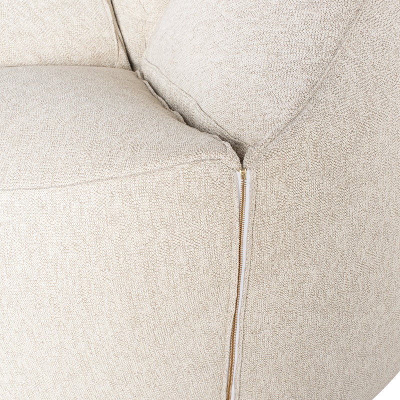 Jasper Occasional Chair-Shell in stylish shell boucle fabric, perfect for relaxation in game or rec rooms.