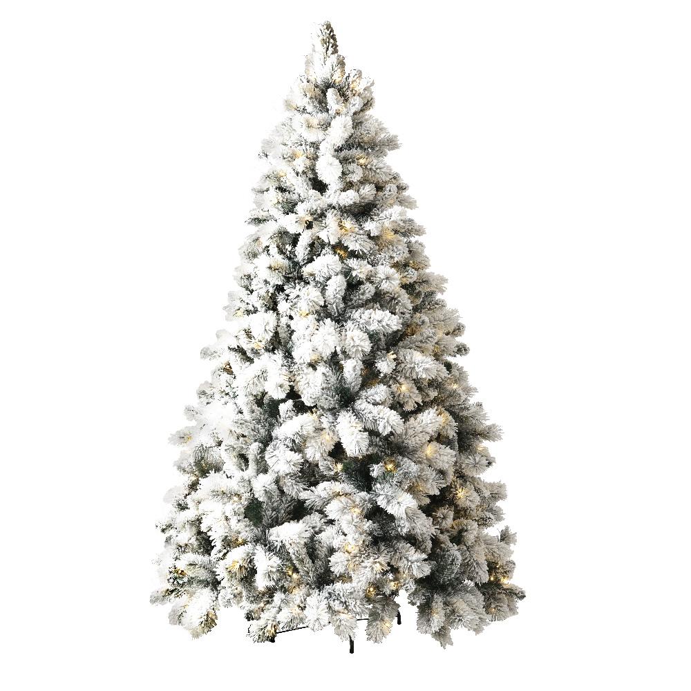 Jingle Jollys 1.8M Christmas Tree with 350 LED lights and snowy tips, showcasing its realistic appearance and lush design.