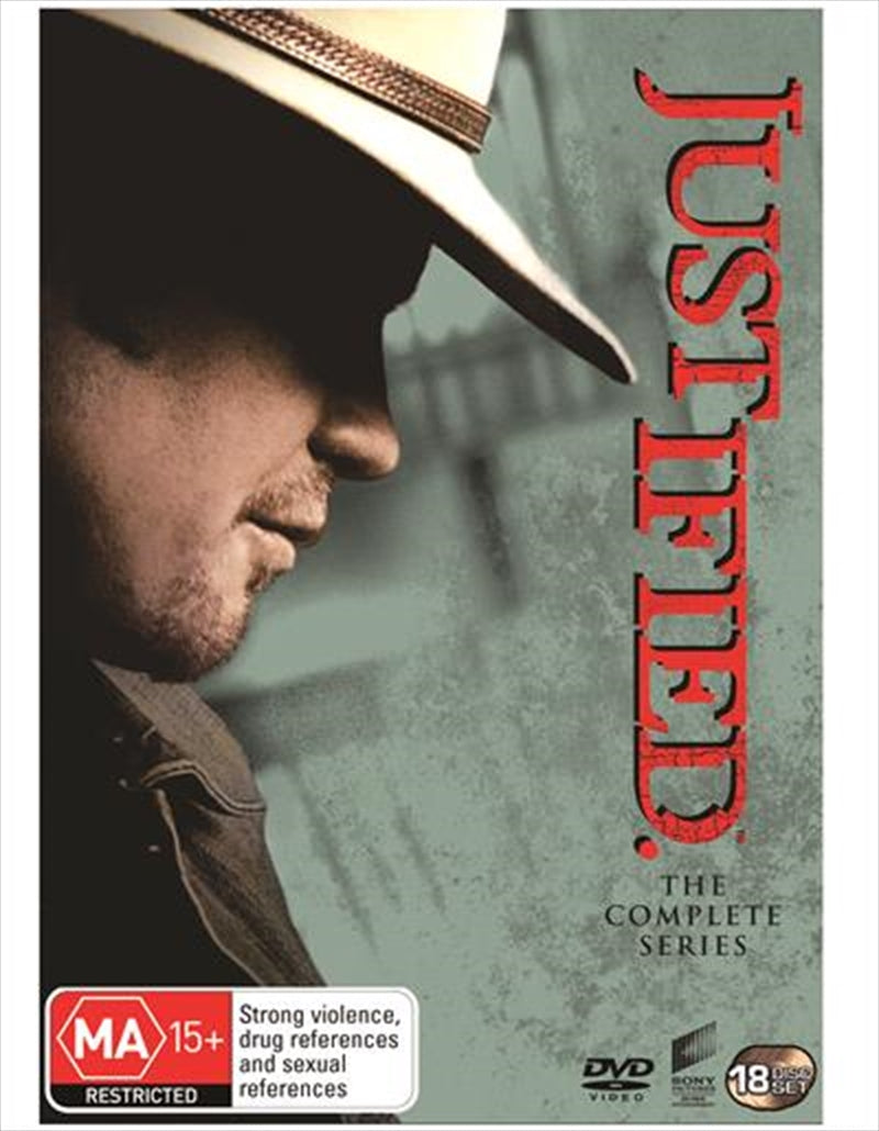 Justified Season 1-6 Boxset DVD featuring all six seasons of the acclaimed series.