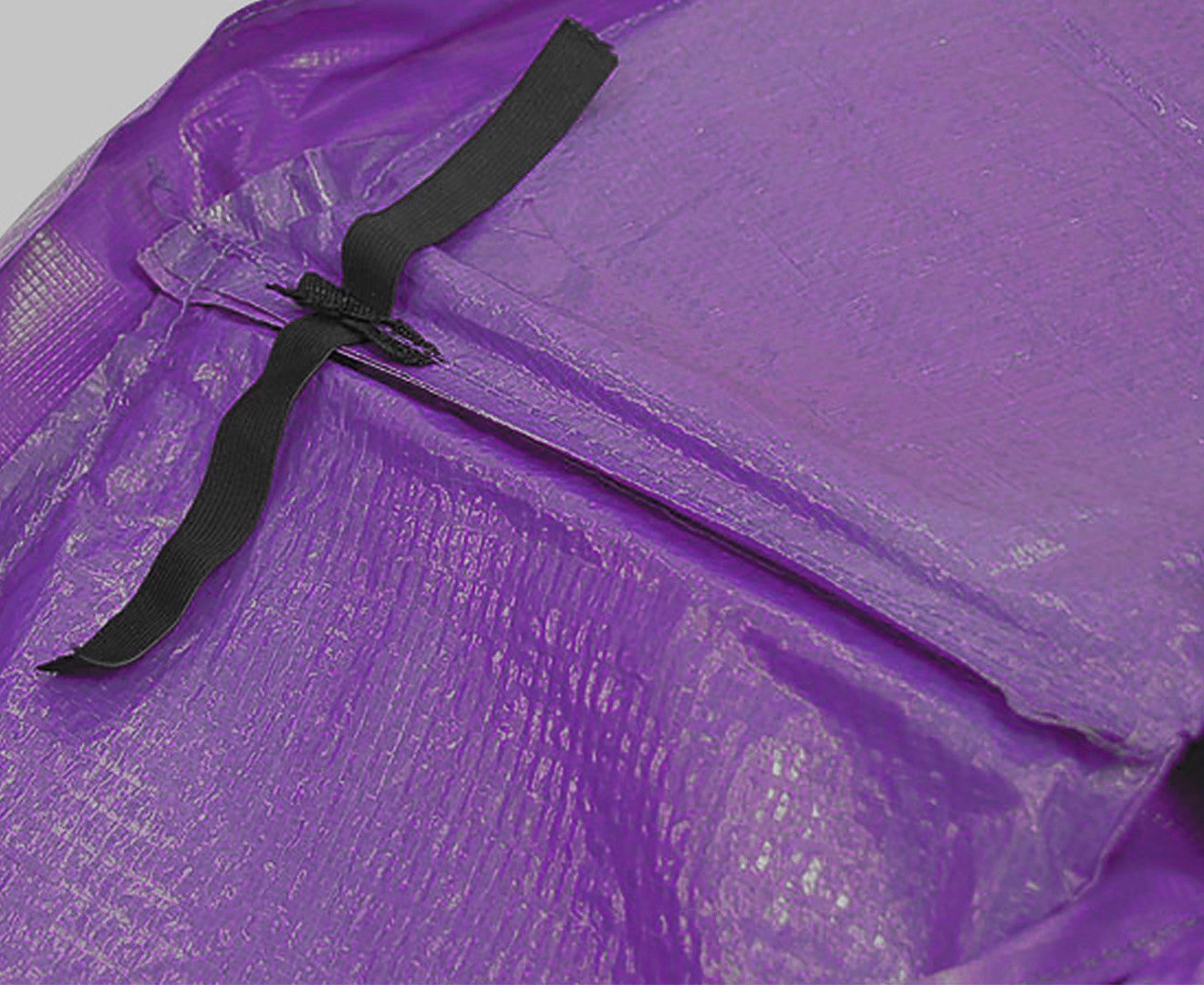 Kahuna 10ft trampoline replacement pad in purple, featuring durable weatherproof PVC and a stylish design with an 11cm skirt.