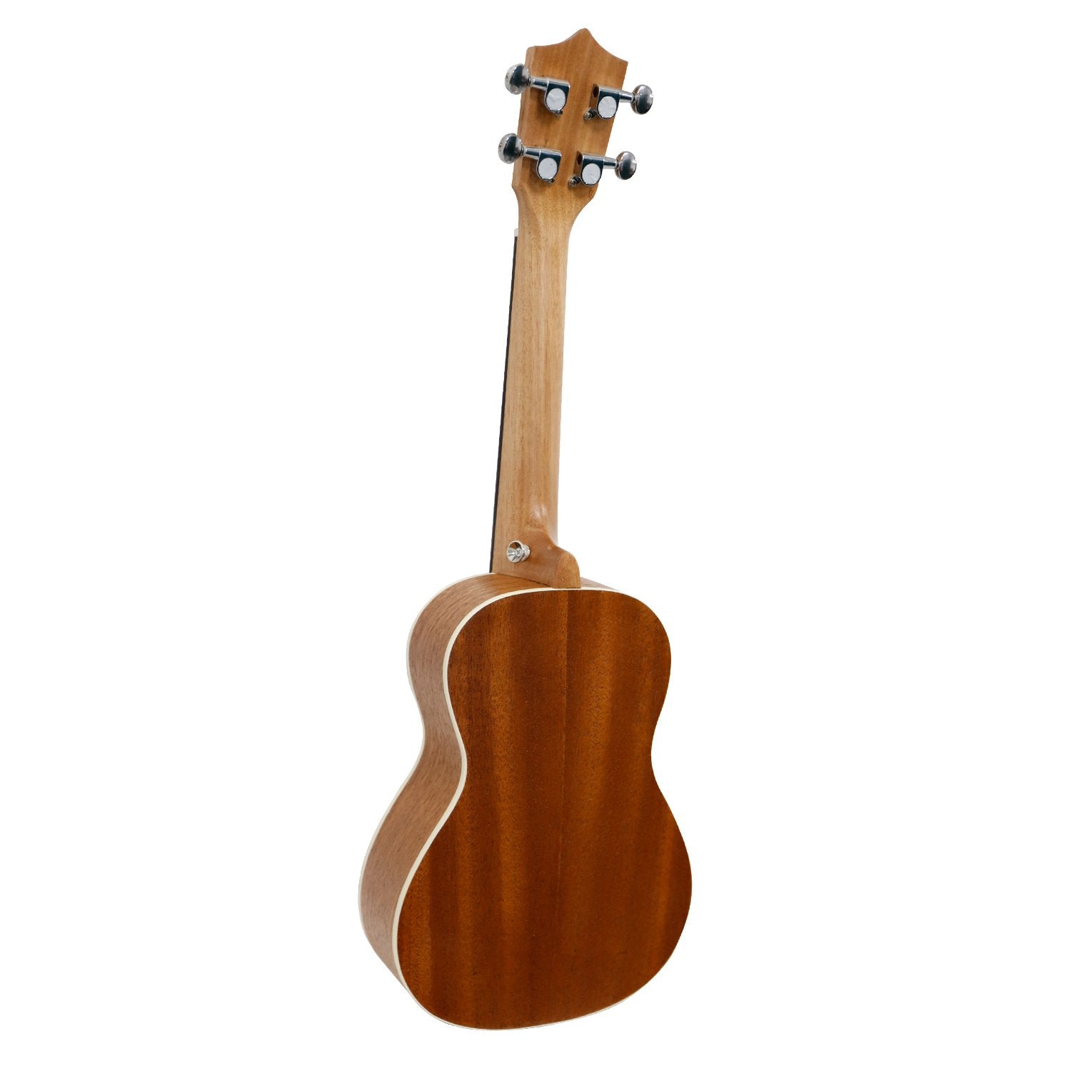 Karrera 23in Ukulele in natural finish, showcasing its high gloss surface and premium nylon strings.