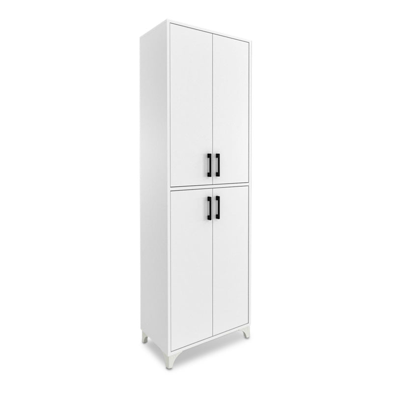 DUANE Kitchen/Bathroom Cabinet in white, showcasing its modern design and spacious storage capabilities.