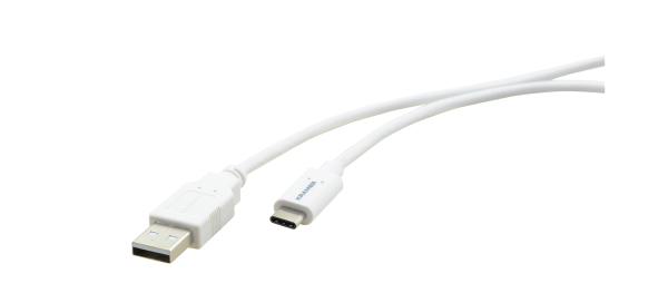 Kramer USB 2.0 CM to AM Cable, 6ft length, designed for high-speed data transfer and charging.