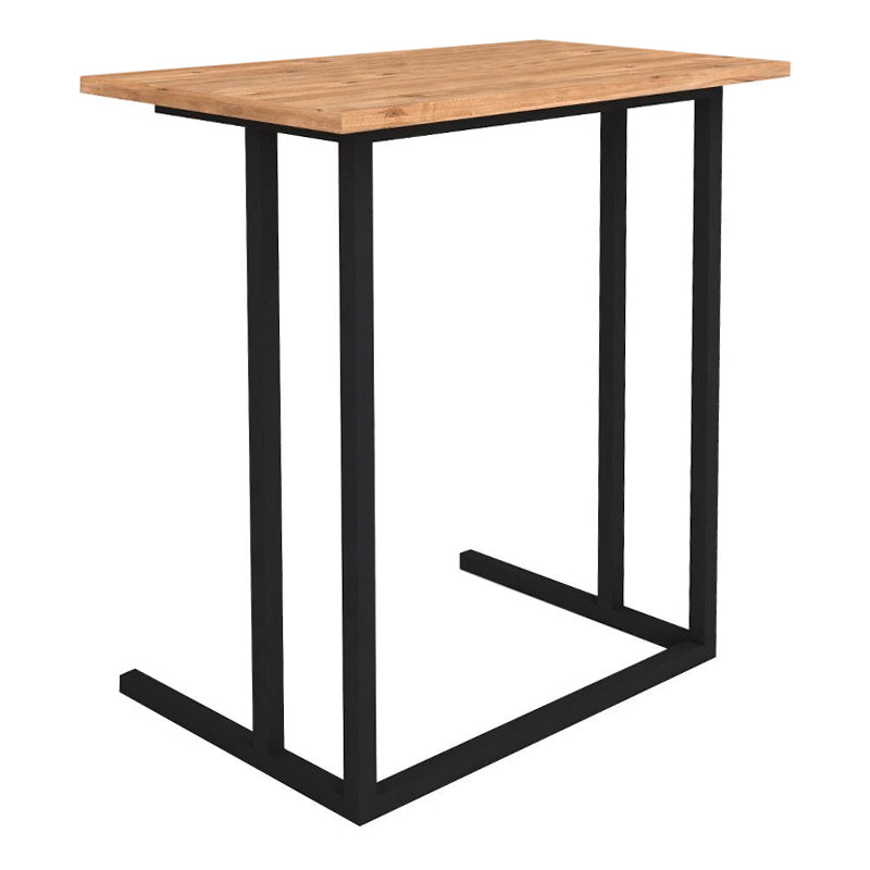 SPRINT Laptop Table in Black Oak, featuring a sleek design and sturdy construction, ideal for home or office use.