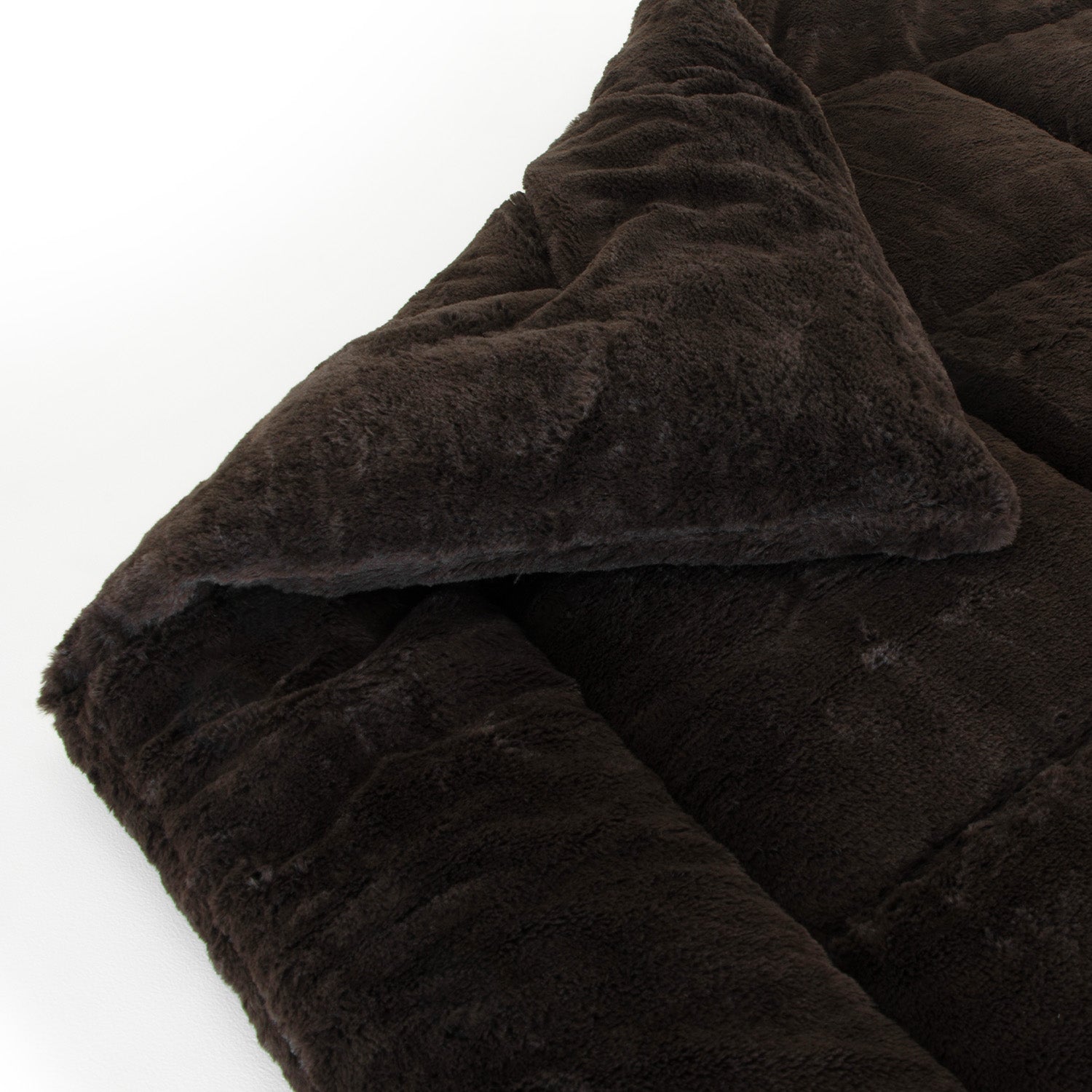 Laura Hill 600GSM Faux Mink Quilt Comforter in king size, showcasing its luxurious texture and elegant design.