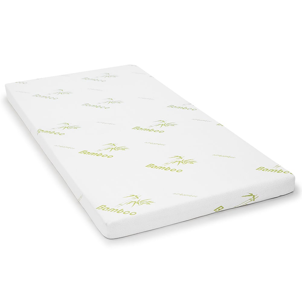 Laura Hill Cool Gel Memory Foam Mattress Topper in King Single size, featuring a breathable bamboo cover and gel-infused foam for enhanced comfort.