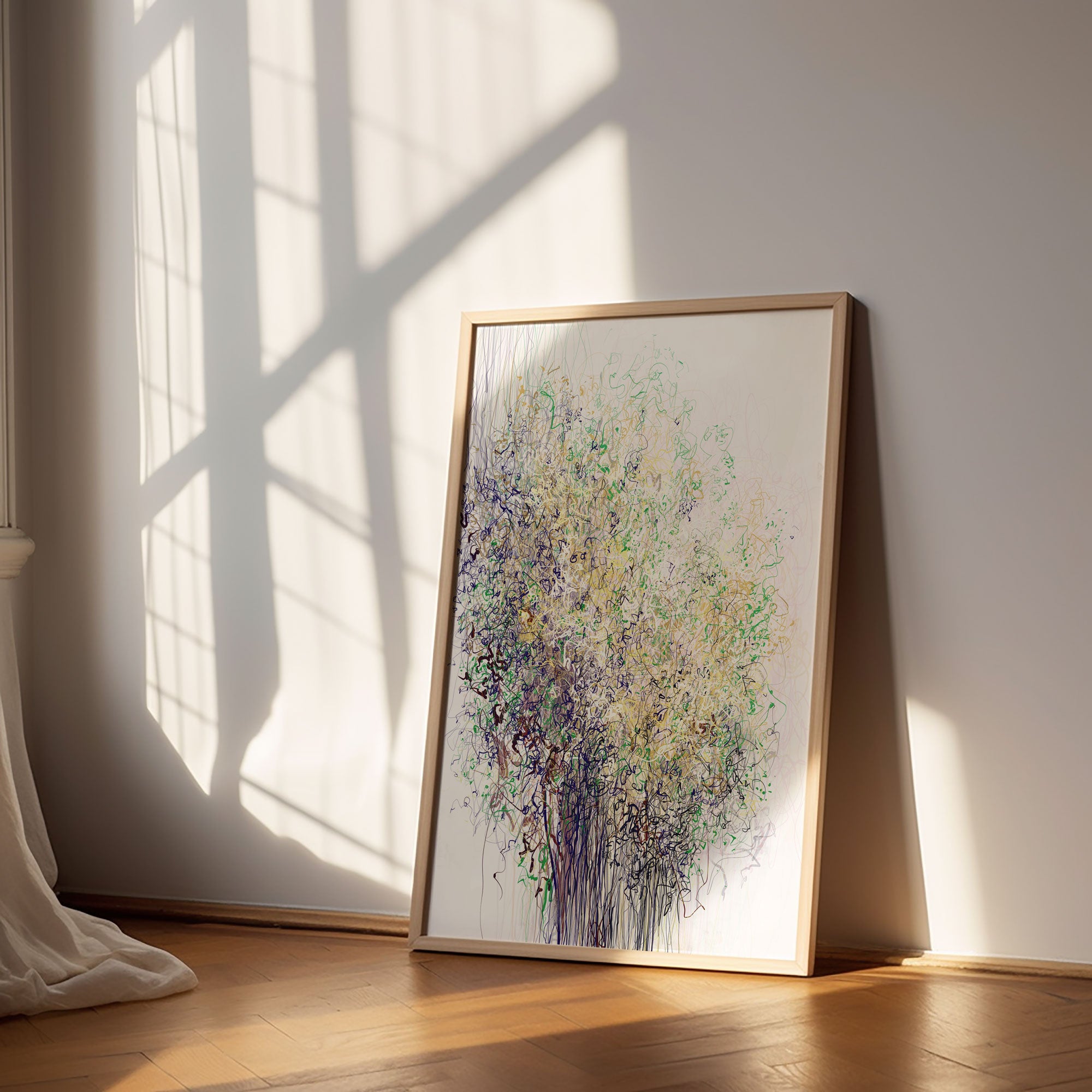 Limited Edition Art Print V2 by Anita Valrygg, showcasing intricate designs inspired by nature's colors.