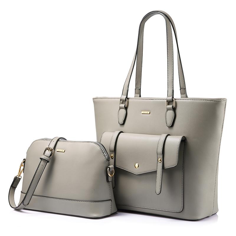 LOVEVOOK women's handbags in various colors, showcasing stylish shoulder and crossbody designs with multiple pockets.