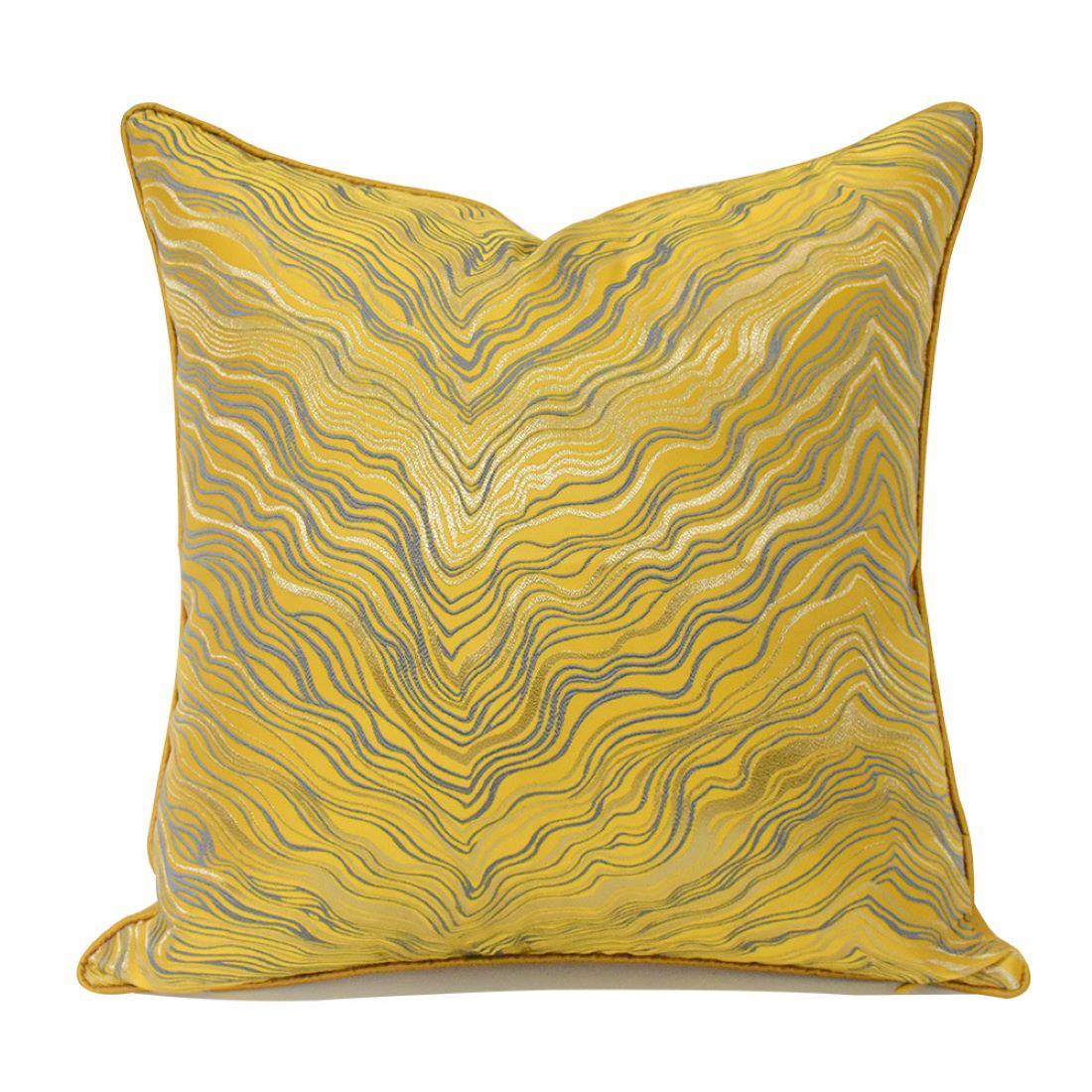 Luxury African Jacquard Cushion Cover showcasing intricate patterns and earthy tones, perfect for enhancing home decor.