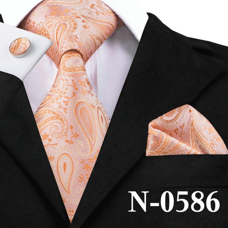 Mens 100% Silk Paisley Tie showcasing various styles and colors, perfect for formal occasions.