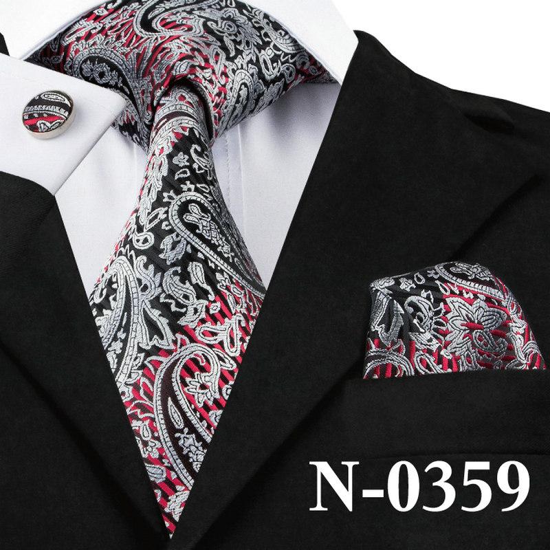 Mens 100% Silk Paisley Tie showcasing various styles and colors, perfect for formal occasions.