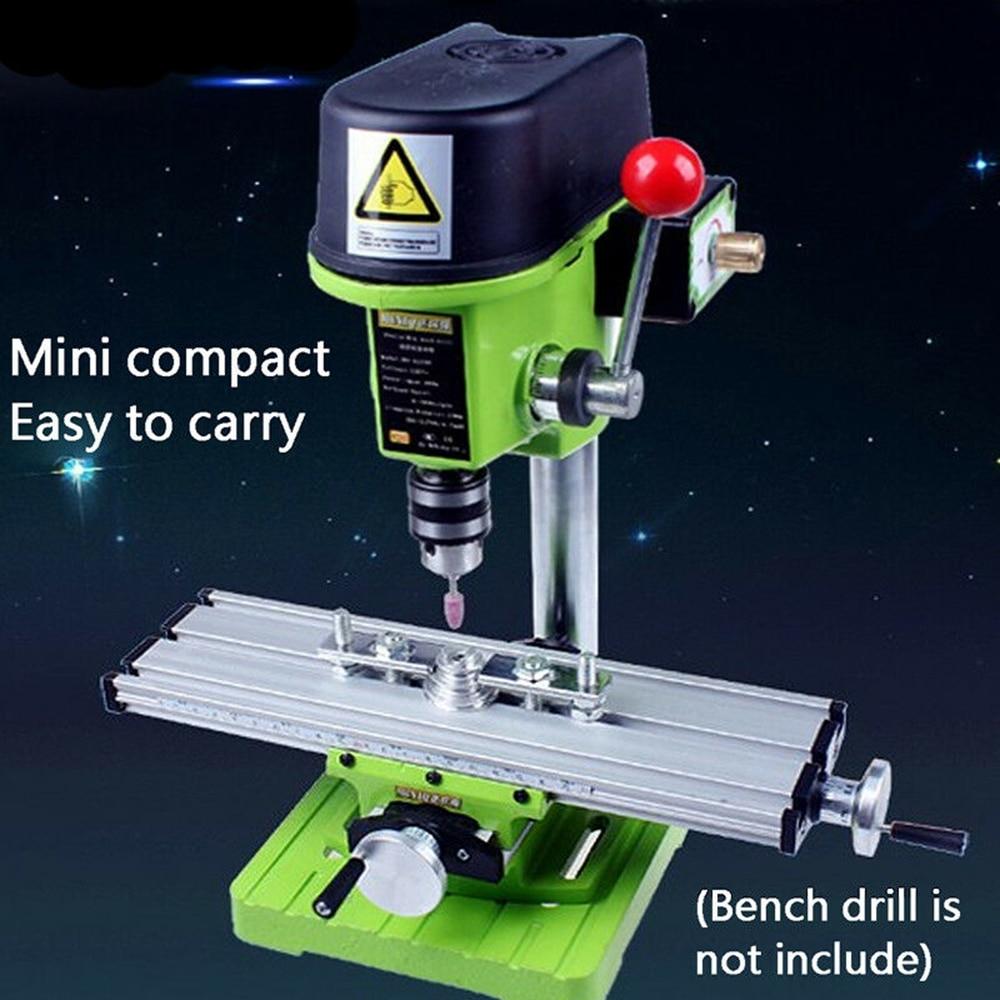 Mini Multi-function Milling Machine designed for woodworking, featuring a compact design and precision milling capabilities.