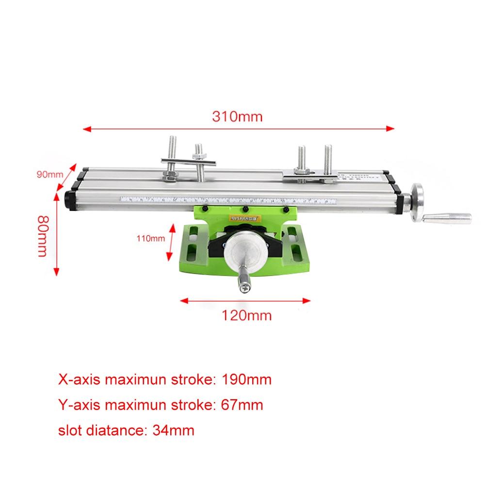 Mini Multi-function Milling Machine designed for woodworking, featuring a compact design and precision milling capabilities.