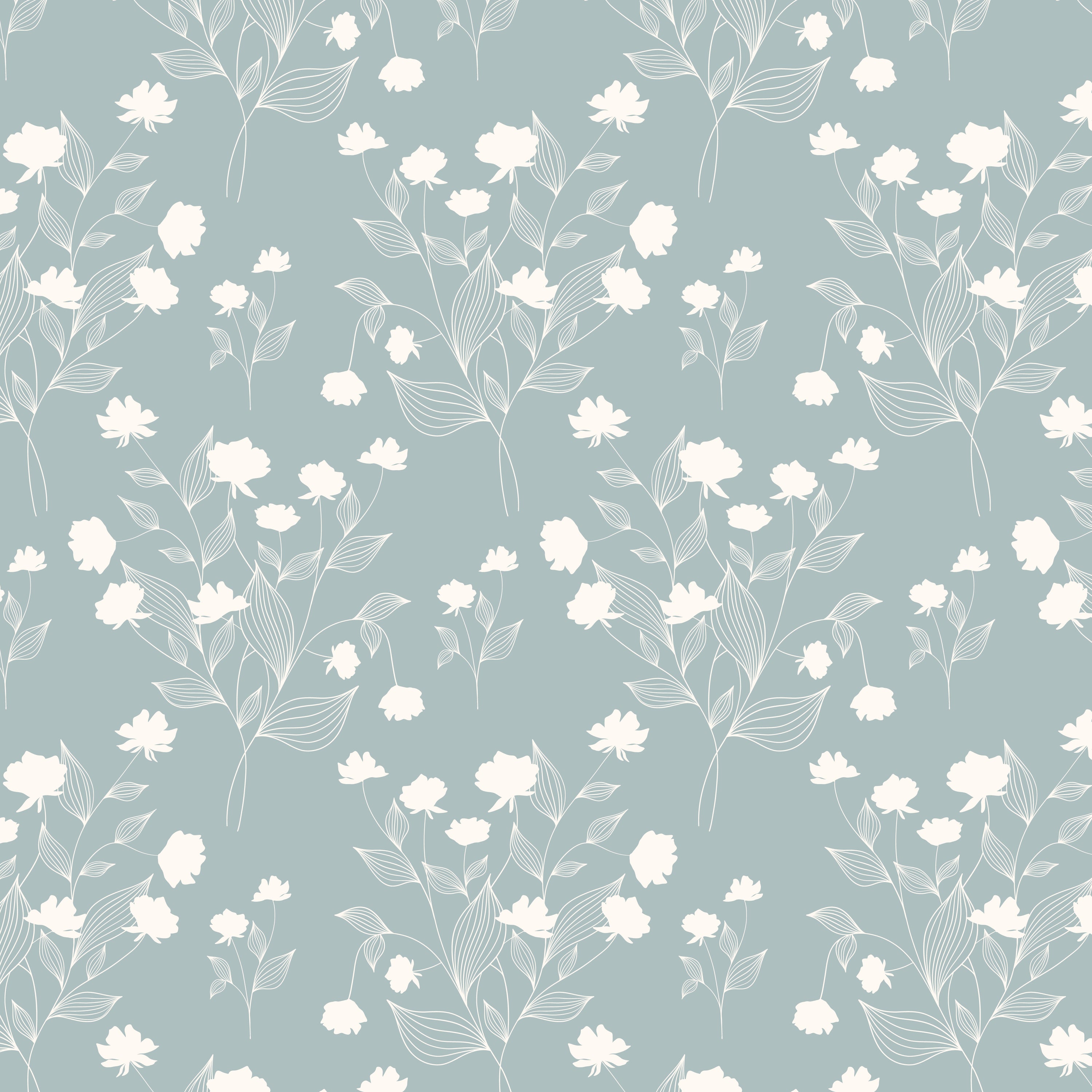 Miriam Wallpaper in Powder Blue featuring a modern design, perfect for home decor.