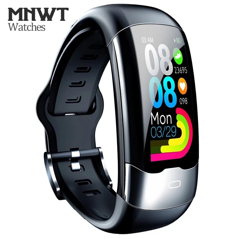 MNWT Fashion New Smart Watch H02 in red, showcasing its sleek design and fitness tracking features.