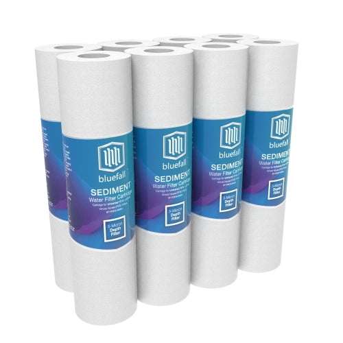 Nano Micron Sediment Filter Universal Whole House Cartridge with three-layer filtration technology for clean water.