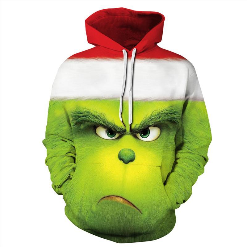 A vibrant unisex Funny Grich Ugly Christmas Sweater featuring a humorous Grinch design, perfect for holiday celebrations.