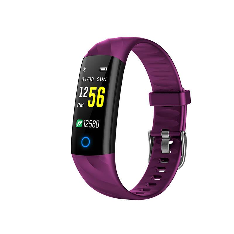 New Smart Wristband Bracelet in waterproof design, showcasing its color LCD display and stylish appearance.