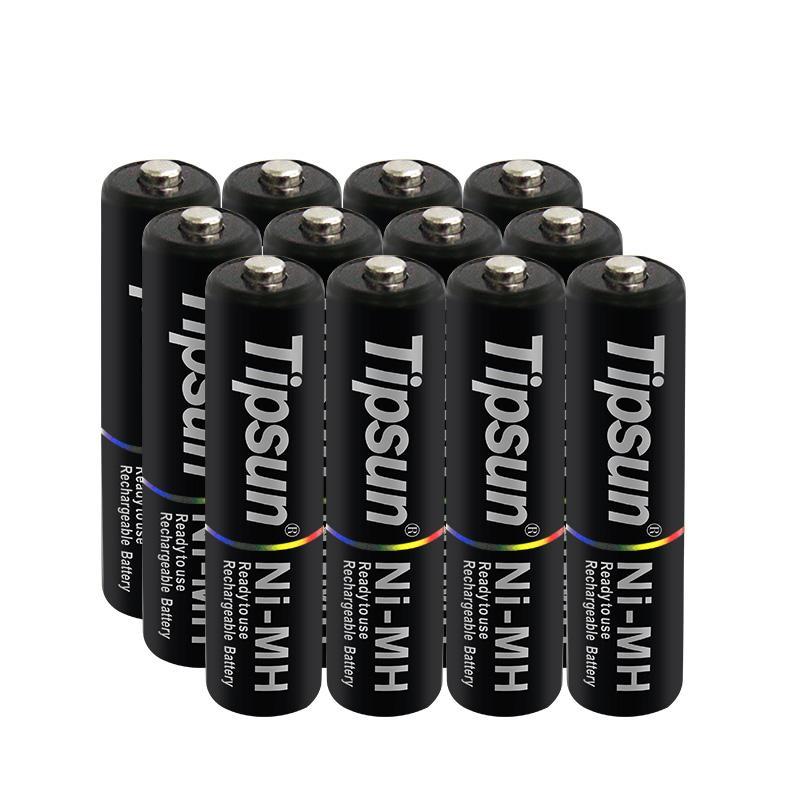 Nimh 1.2V AAA 1000mAh rechargeable batteries in a cylindrical shape, ideal for toys and electronics, showcasing their compact size and lightweight design.