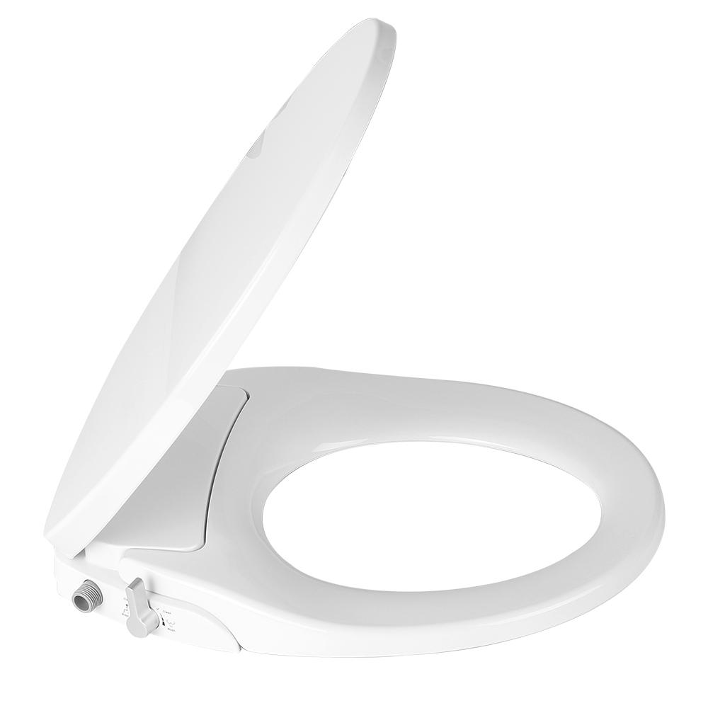 Cefito Non Electric Bidet Toilet Seat in white, showcasing its sleek design and features for enhanced personal hygiene.