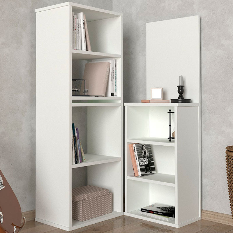 Office Desk GUSTAV in white, featuring a versatile design with dimensions 119x44.7x123 cm, suitable for home and office use.