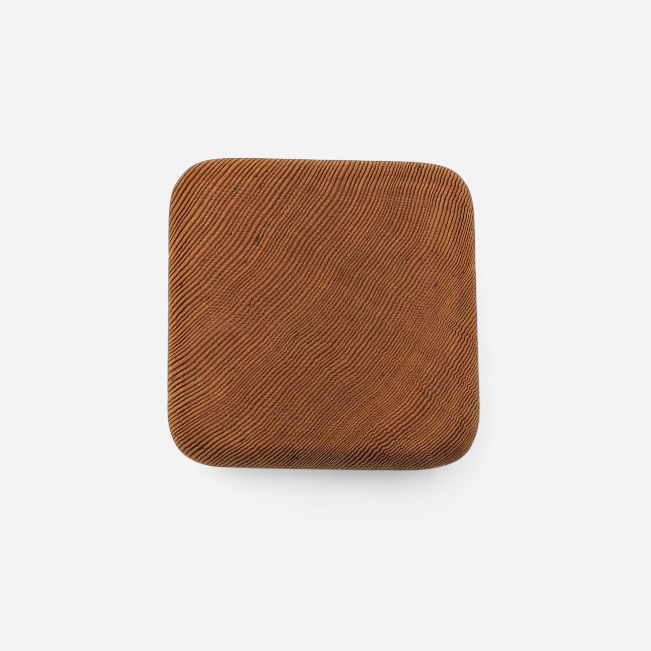 Elegant Pillow Trivet made from Doug Fir wood with soft edges, perfect for protecting surfaces while serving hot dishes.