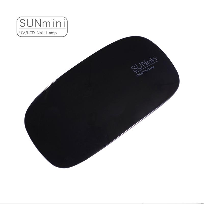 Portable Mini 6W LED Lamp Nail Dryer with USB charging, compact design, and timer settings for efficient nail drying.