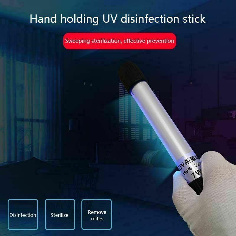 Portable UV Sterilizer Light Tube, waterproof disinfection lamp wand for effective germicidal cleaning.