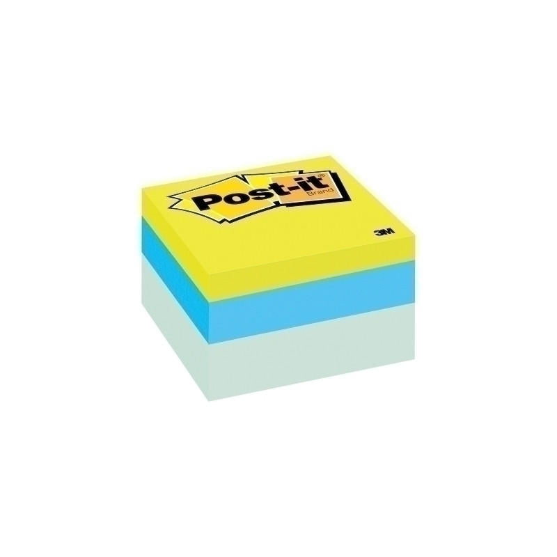 POST-IT 2056-RC Cube 76x76 with vibrant sticky notes in a cube shape, ideal for note-taking and reminders.