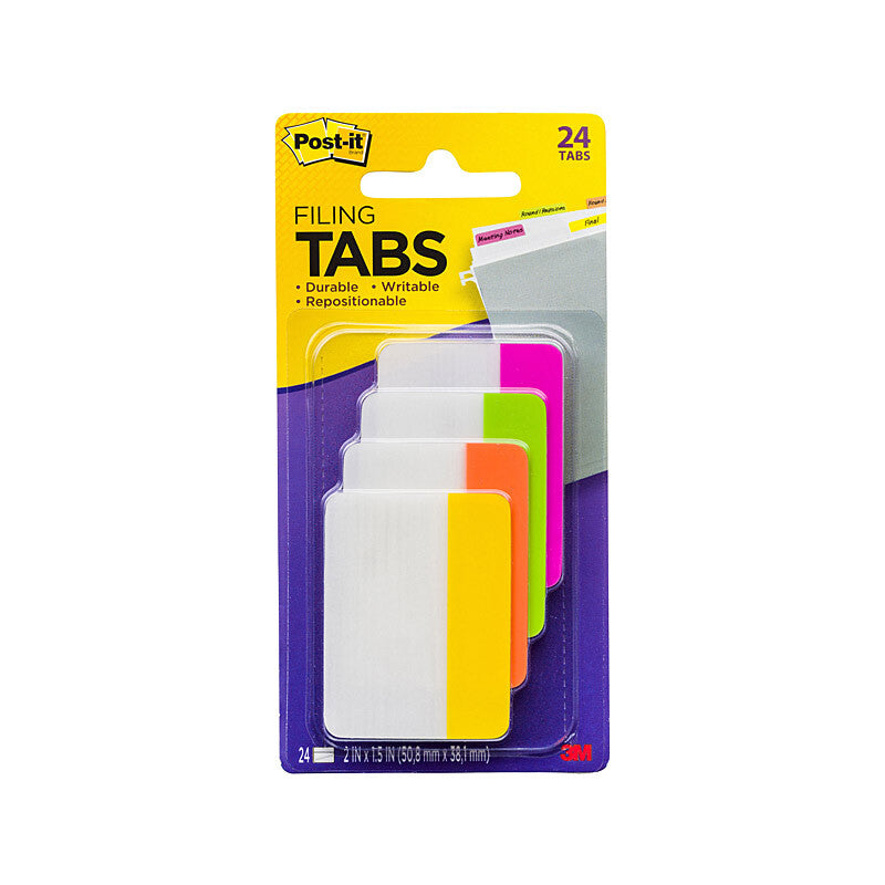 POST-IT Tab 686-PLOY pack featuring colorful durable tabs in 50x38mm size, ideal for organizing notes and documents.