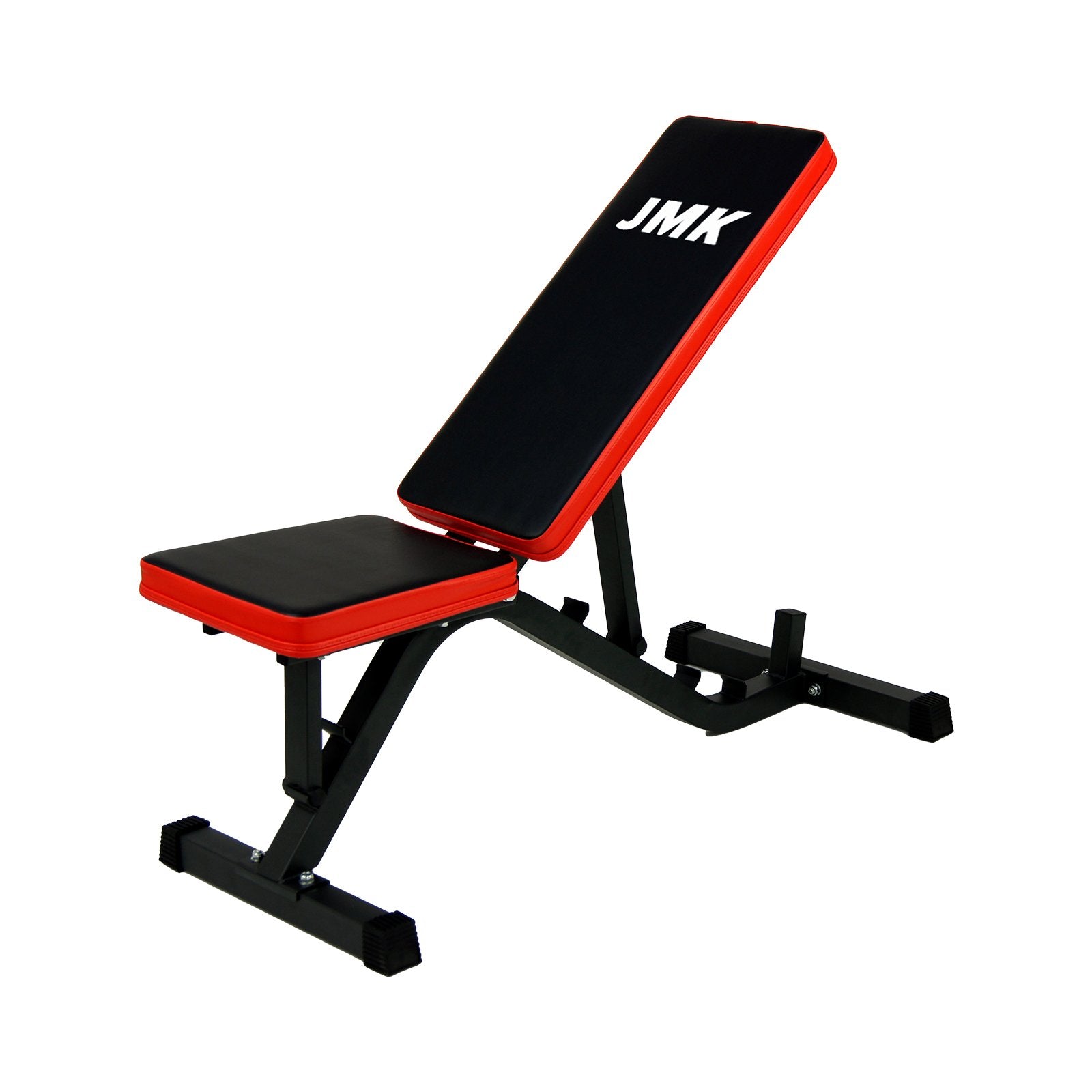 Powertrain Adjustable Incline Decline Home Gym Bench with thick padding and robust steel frame, ideal for versatile workouts.