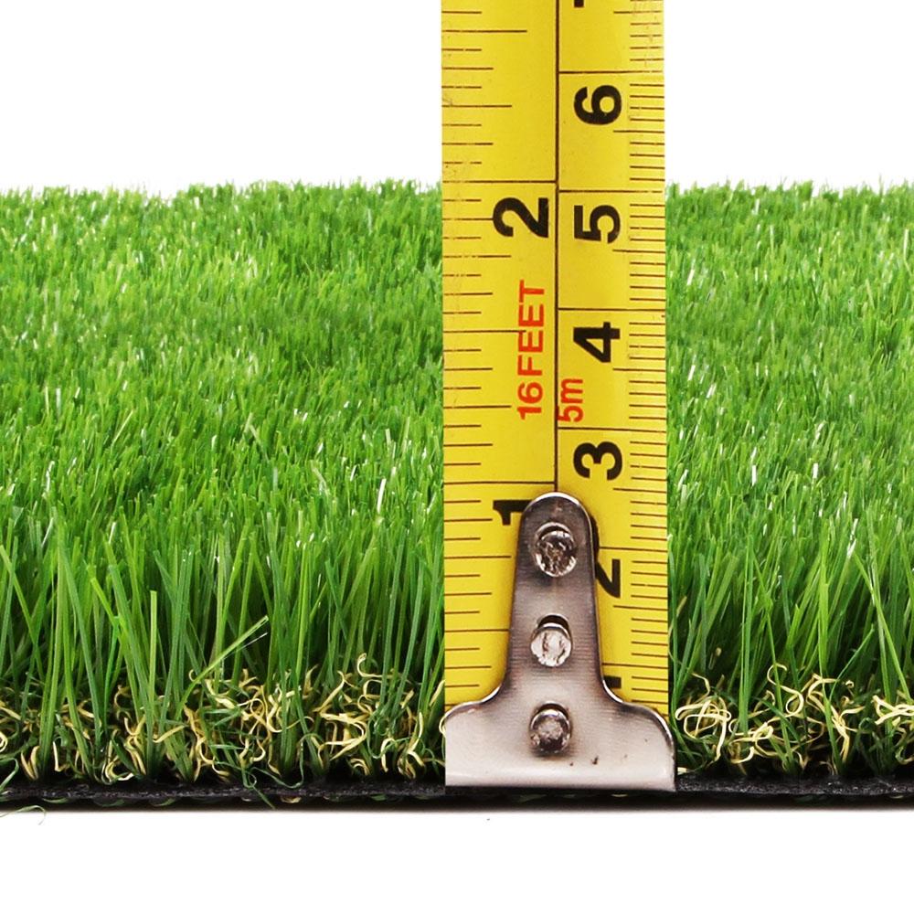 Primeturf Artificial Grass roll, 20mm thick, showcasing realistic four-tone hues, ideal for outdoor spaces.