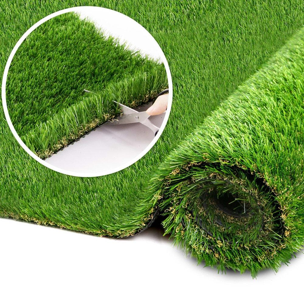 Primeturf Artificial Grass roll, 20mm thick, showcasing realistic four-tone hues, ideal for outdoor spaces.