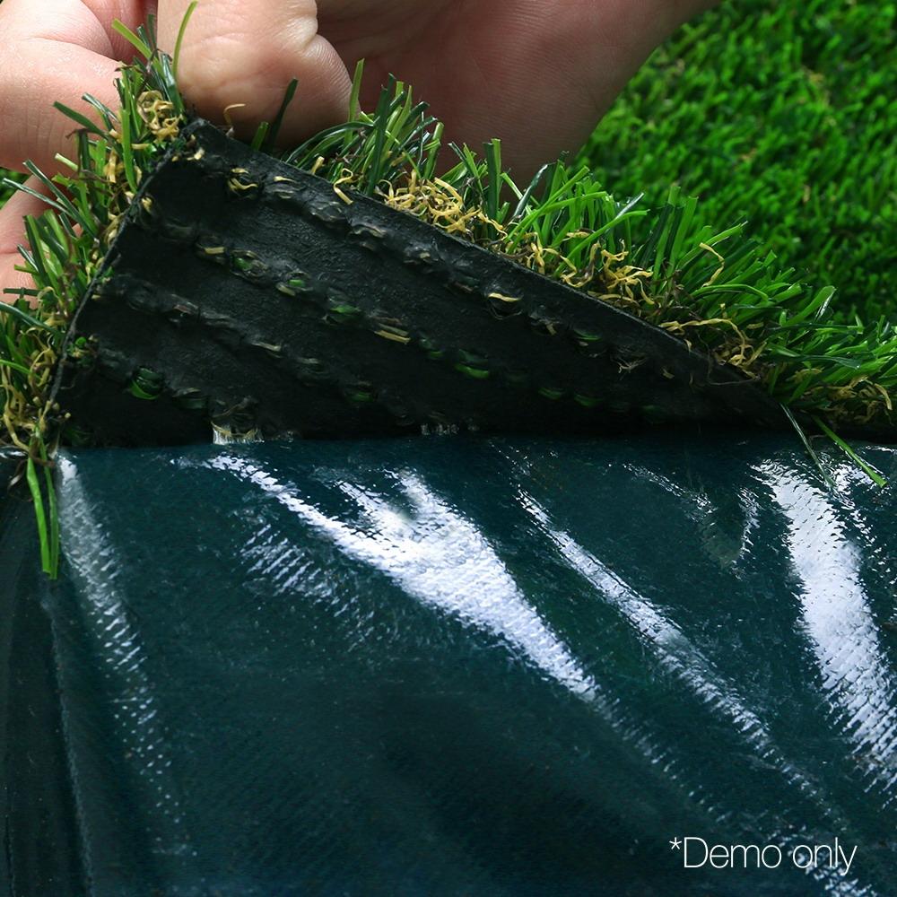 Primeturf Artificial Grass Tape Roll 10m, showcasing its non-woven fabric and self-adhesive properties for easy turf installation.