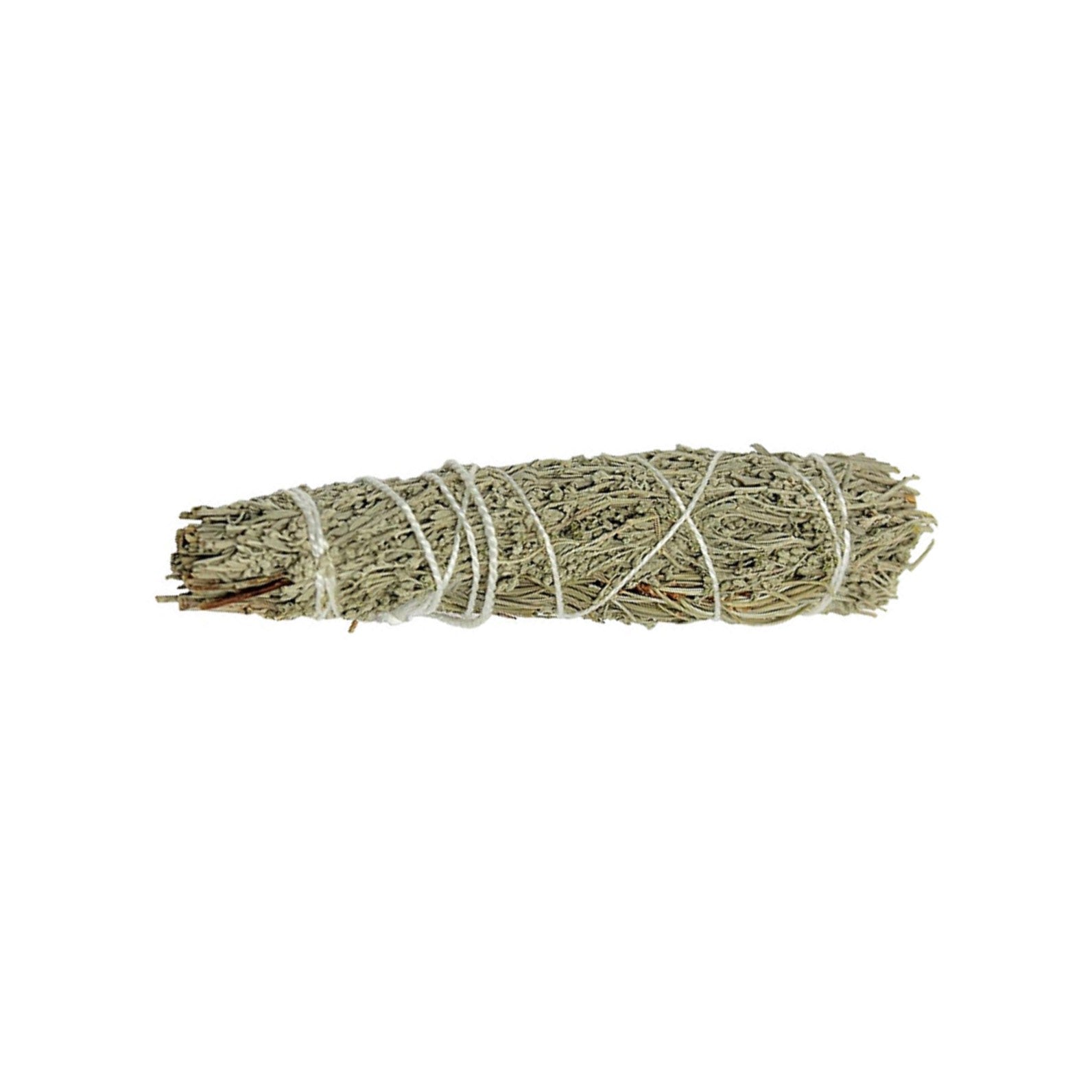 Prosperity Pinon Pine & Mountain Sage Smudge Stick, 8-9 inches long, featuring natural herbs for cleansing and prosperity.