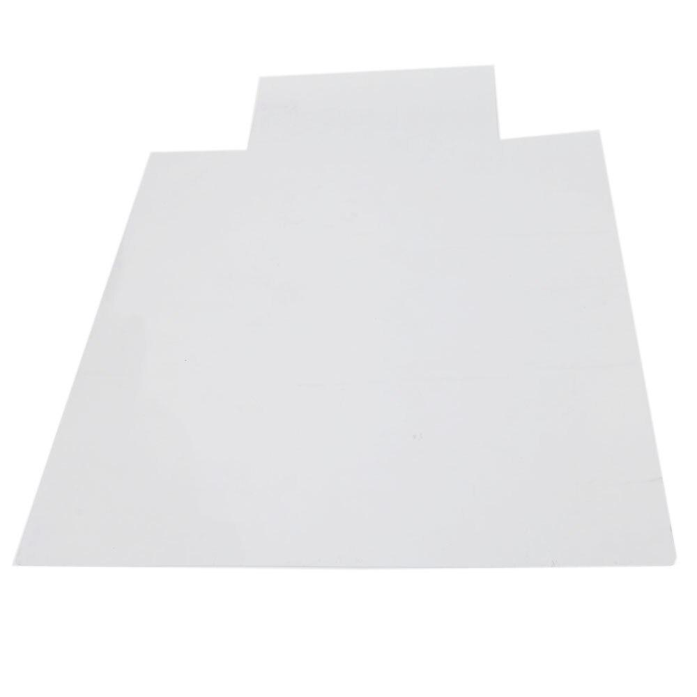 Transparent PVC floor protection mat designed for home use, featuring an anti-slip surface and modern profile design.